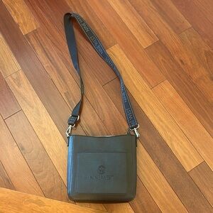 Black gently used Nine West crossbody.